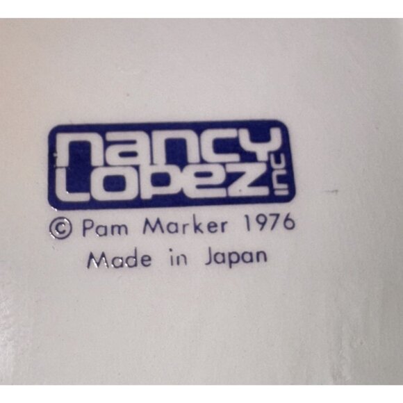 2" Nancy Lopez Ceramic Trinket Box brown Hippo green Frog 1976 japan - Picture 7 of 7